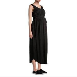 Maternity Black Maxi Dress, XL